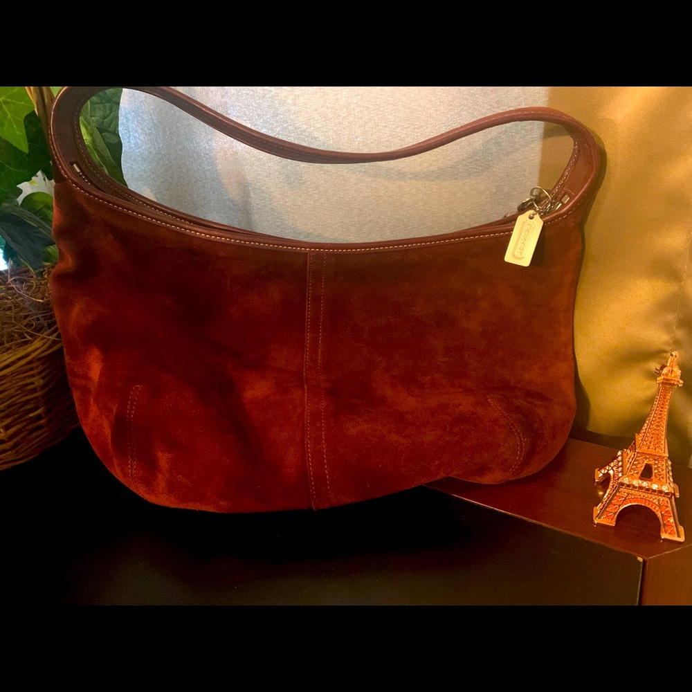 Maroon Coach Purse